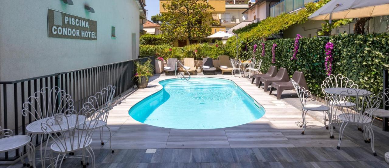 Hotel Condor - Con Piscina Riccione Esterno foto